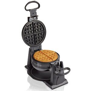 Hamilton Beach Double 7-inch Belgian Waffle Maker—make two at once! LIKE NEW